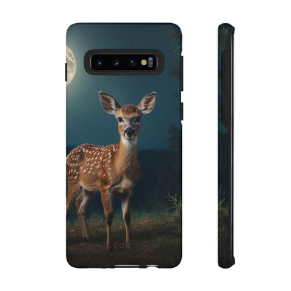 Samsung Galaxy Case – Mystic Fawn Under the Moonlit Sky