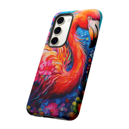 Tropical Elegance – Flamingo Samsung Galaxy Phone Case