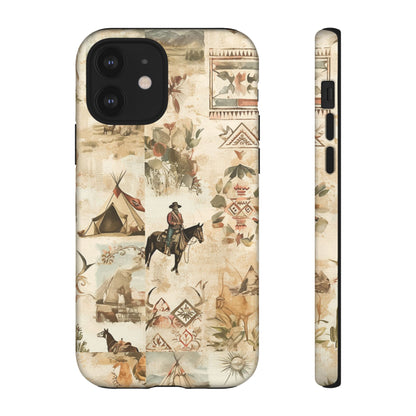 Western Collage Case | Vintage Country Aesthetic