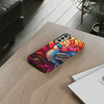 Radiant Multicolor Bird Artwork - Samsung Galaxy Case