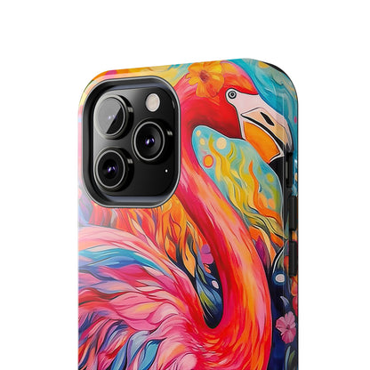 Flamingo Fiesta – Vibrant Flamingo iPhone Cases