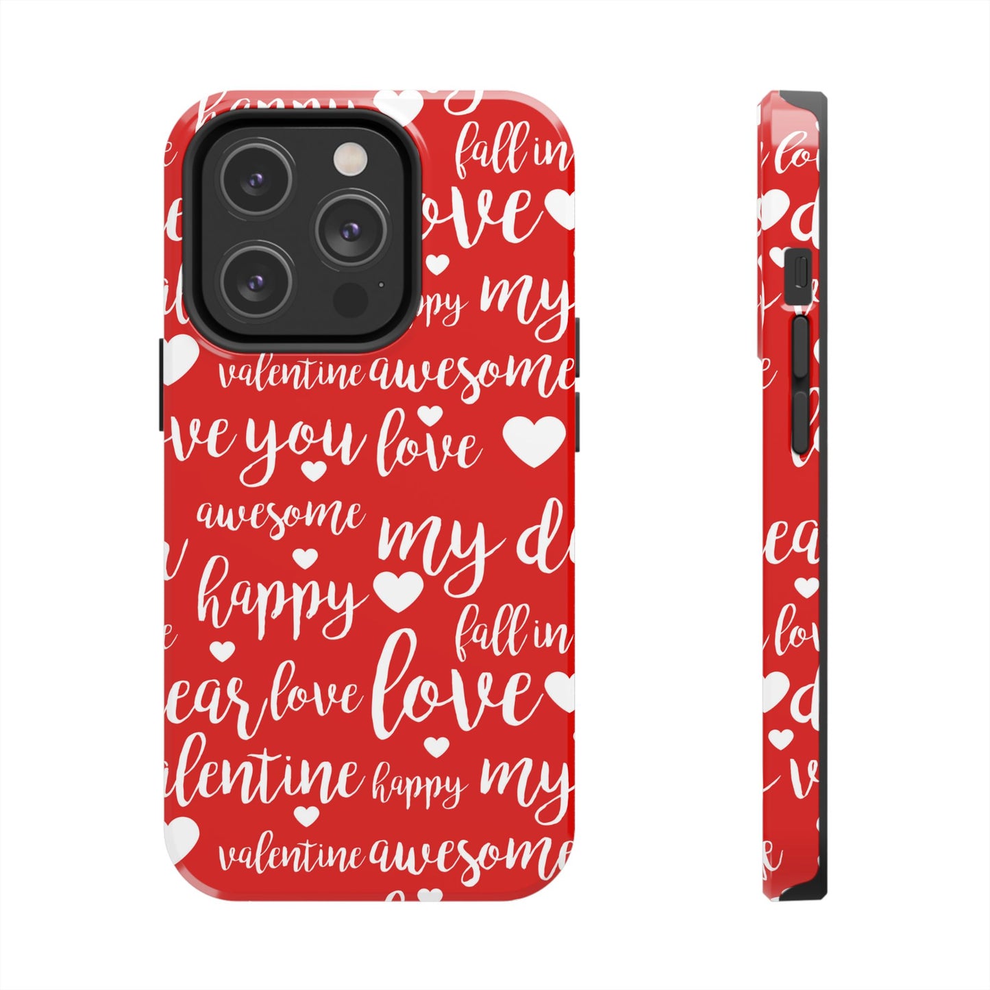 Valentine Words Pattern – iPhone Case