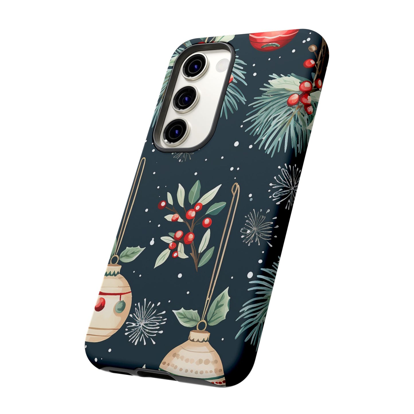 Elegant Christmas Ornaments and Pine - Samsung Galaxy Series Case