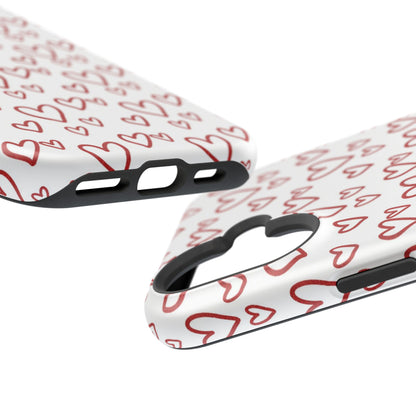 Classic Hearts MagSafe iPhone Case