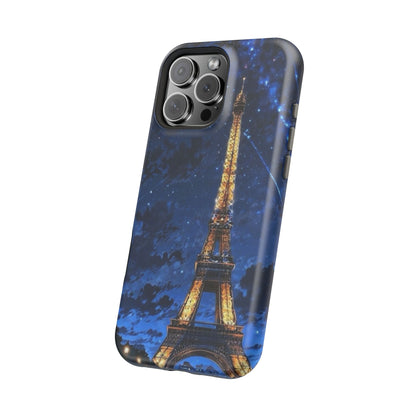 MagSafe Case - Eiffel Tower Under Starlit Sky Design