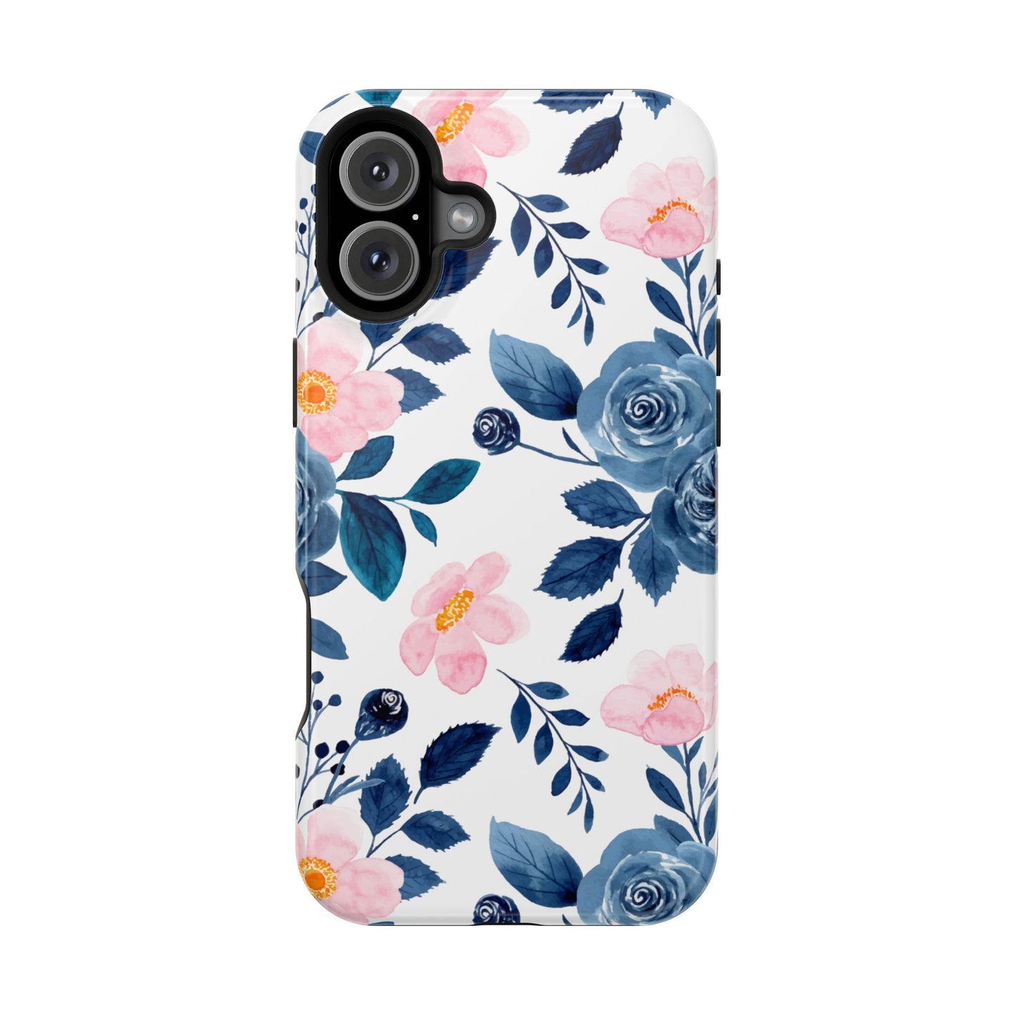 Pastel Garden Charm – MagSafe Case with Soft Watercolor Floral Print