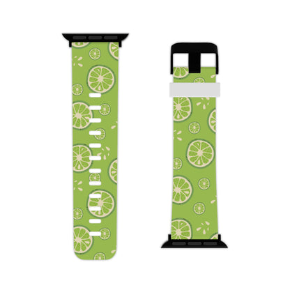  Zesty Lime Splash  Apple Watch Band