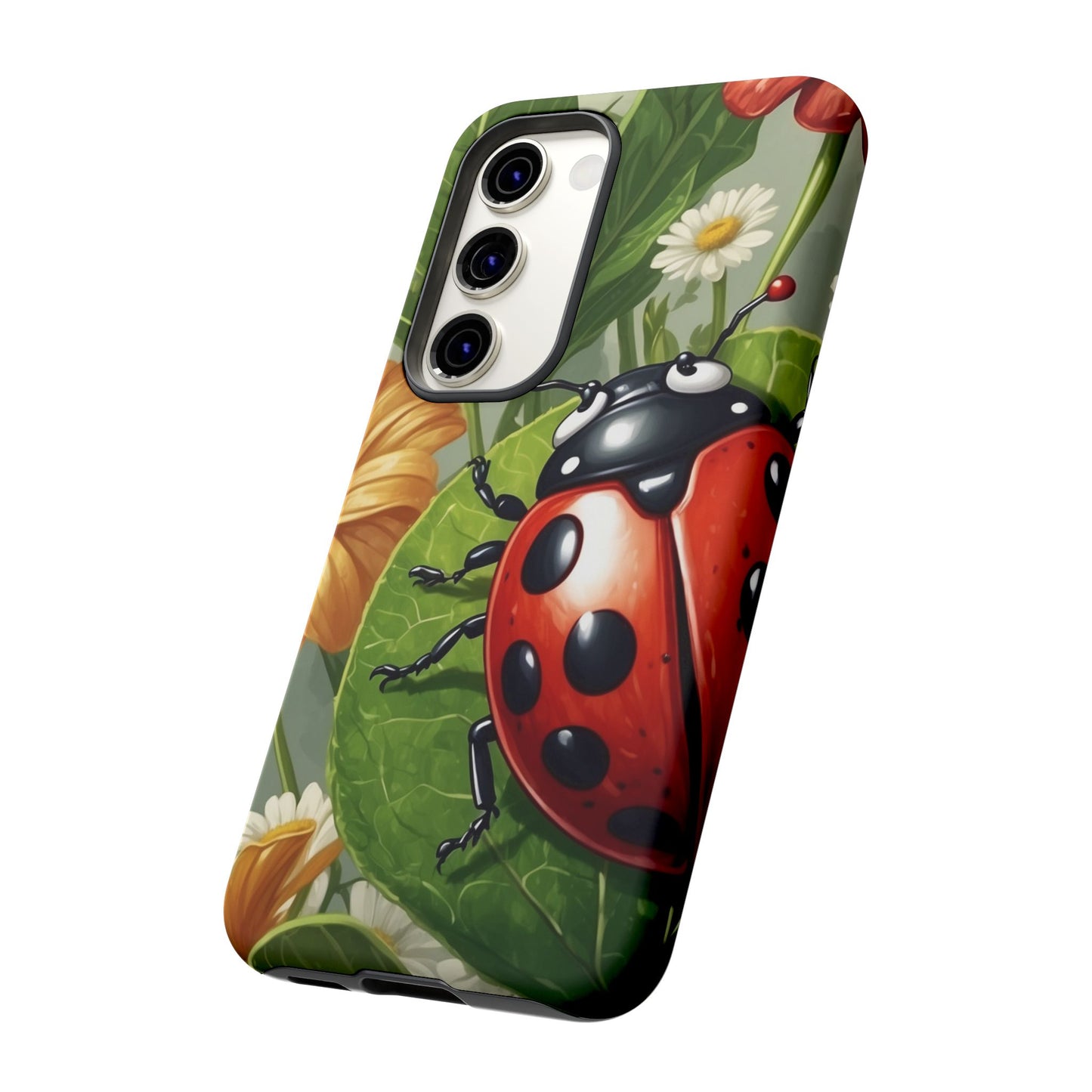 Ladybug Garden Samsung Galaxy Case – Nature-Inspired Design