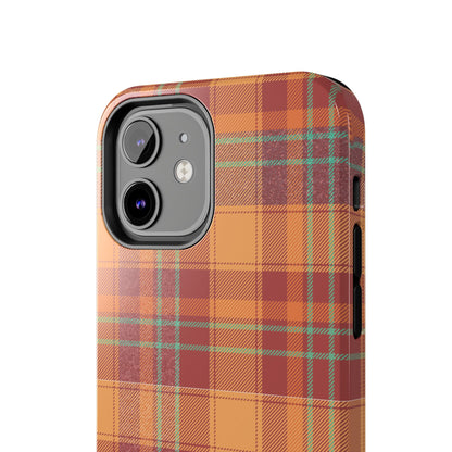 iPhone Case - Autumn Tartan Plaid Design