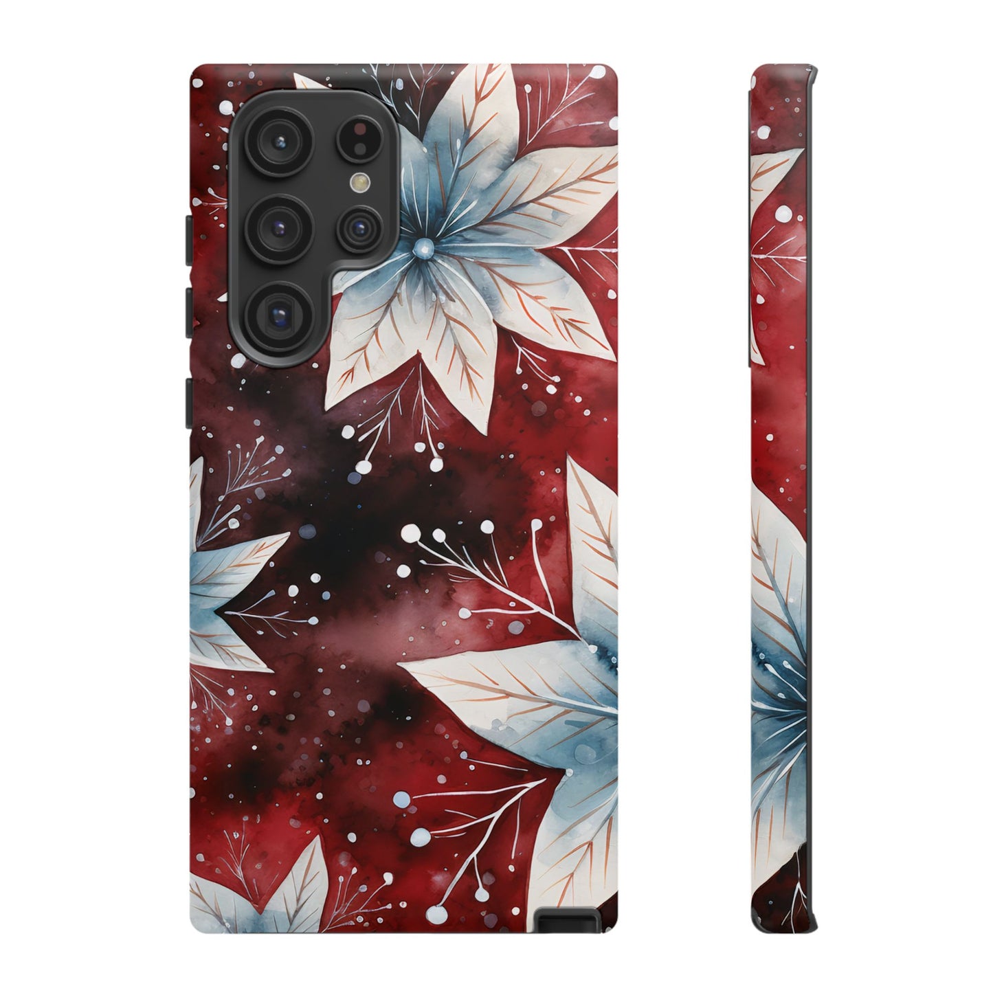 Winter Bloom Poinsettia – Samsung Galaxy Case