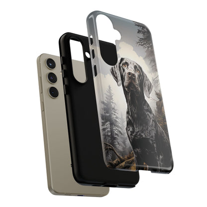 German Shorthair Pointer Phone Case - Tough & Durable with Dual Layer Protection!