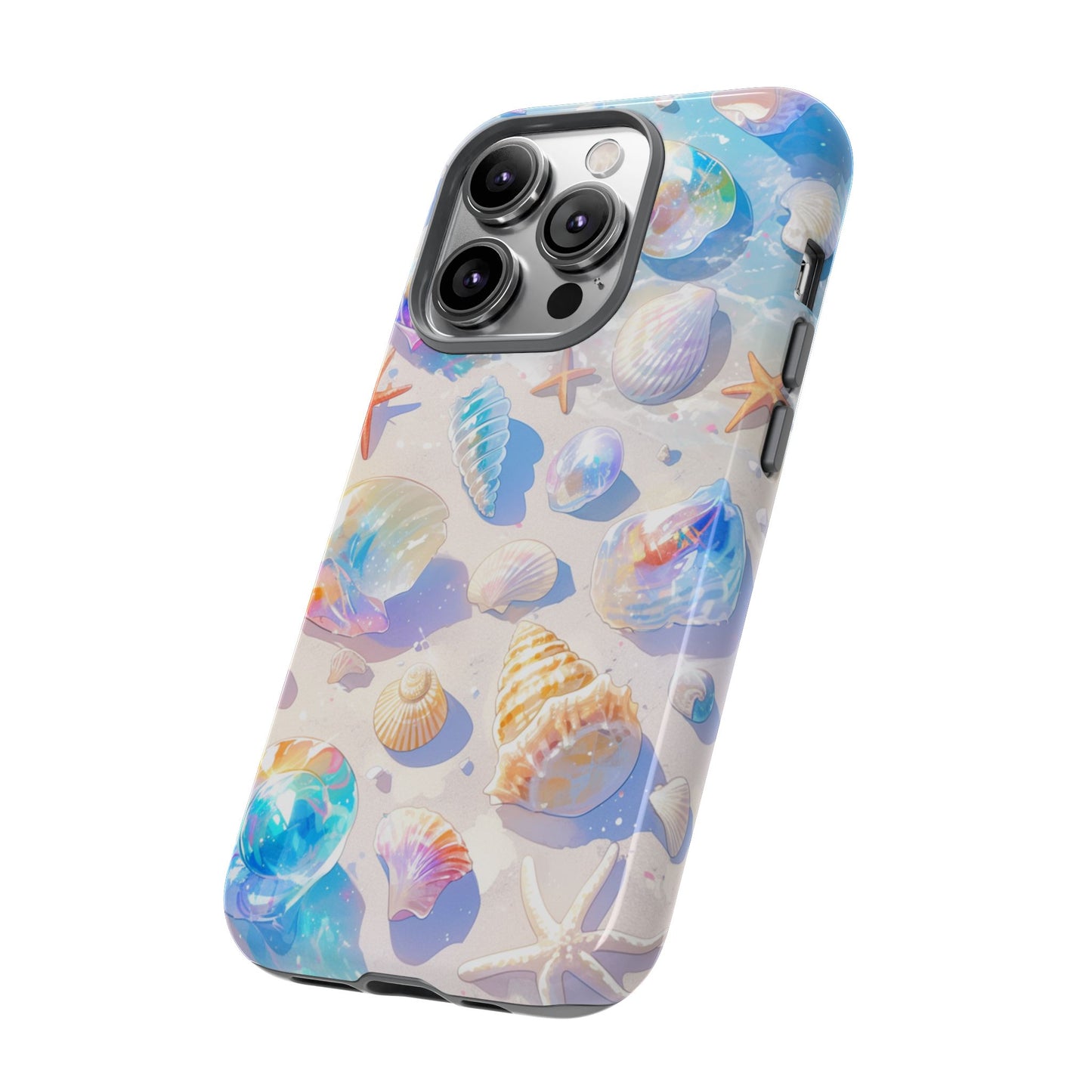 Summer Watercolor Beach iPhone Case