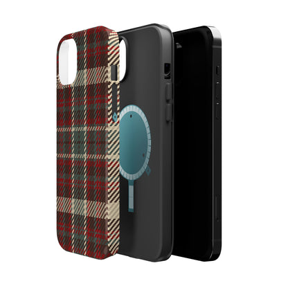 Cozy Rustic Plaid - MagSafe iPhone Series Case