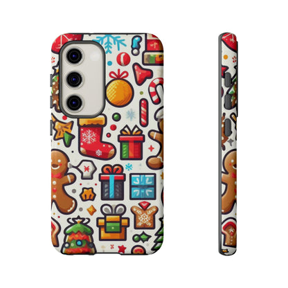 Festive Christmas Icons Pattern – Samsung Galaxy Series Case