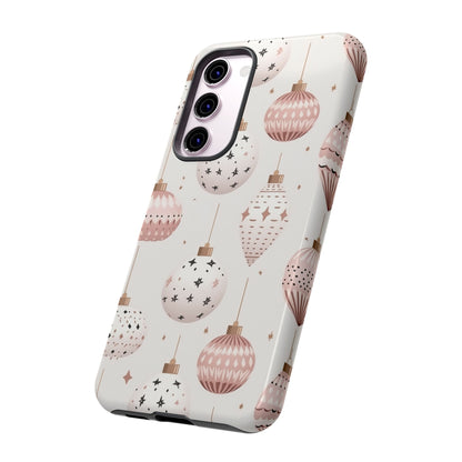 Blush Pink Holiday Ornaments - Samsung Galaxy Series Case