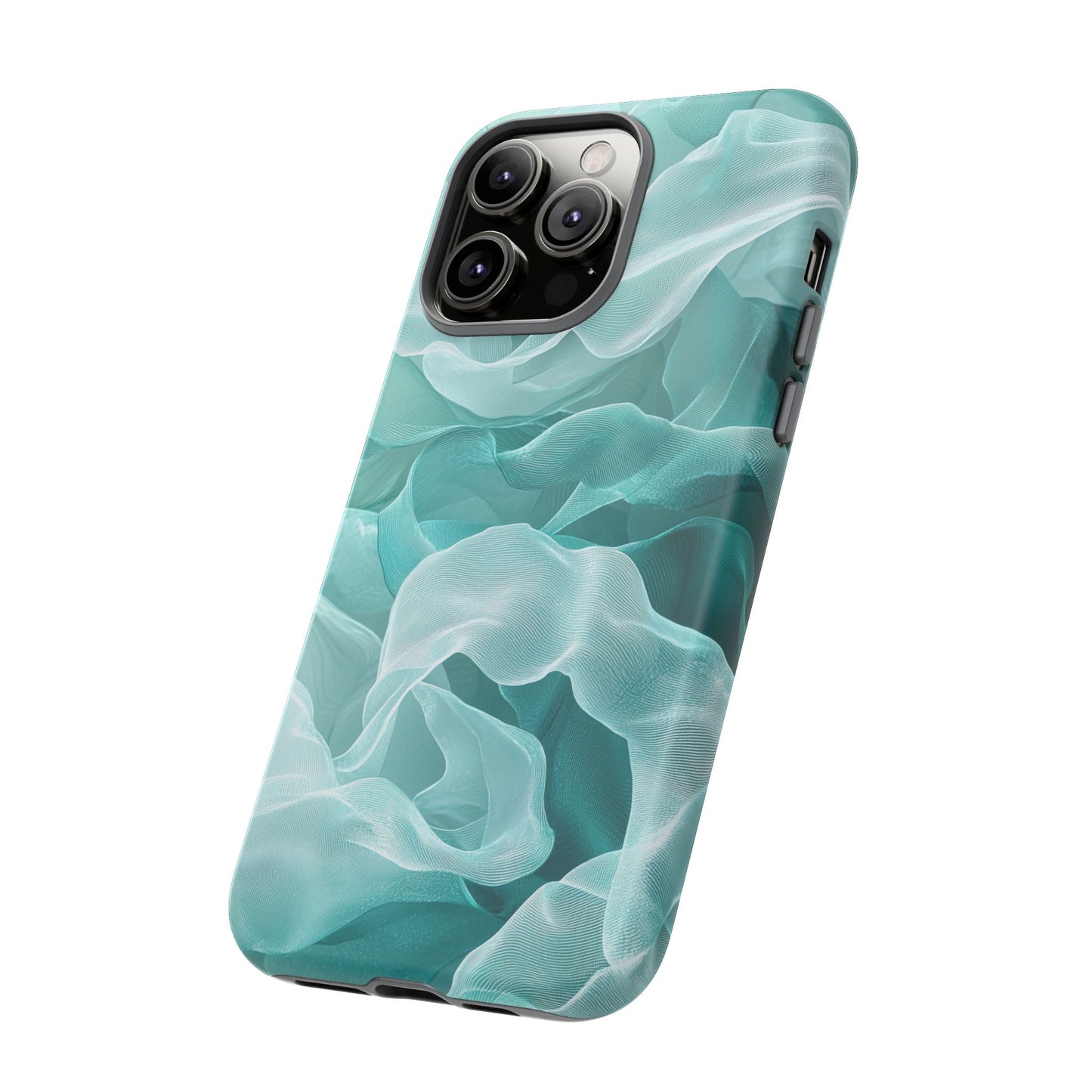 Blue Linen Design iPhone Case