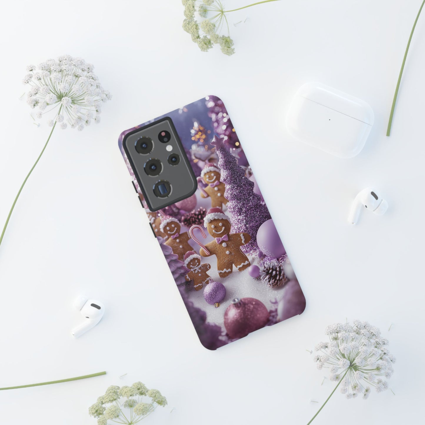 Pink Frosted Gingerbread Forest - Samsung Galaxy Series Case