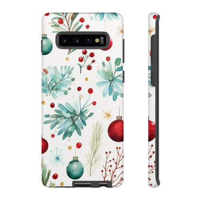 Festive Holiday Ornament Pattern – Samsung Galaxy Case