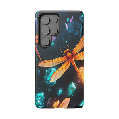 Mystical Dragonflies & Crystals – Samsung Galaxy Series Case