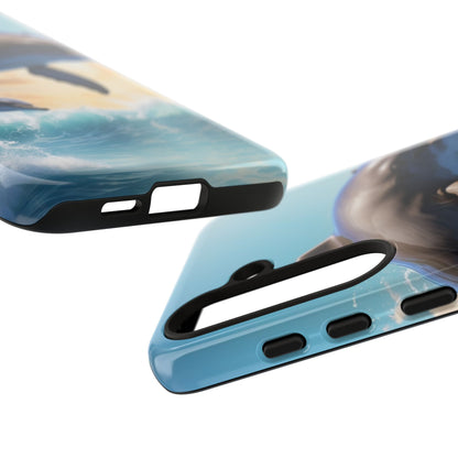 Ocean Dolphin Serenity - Samsung Galaxy Case