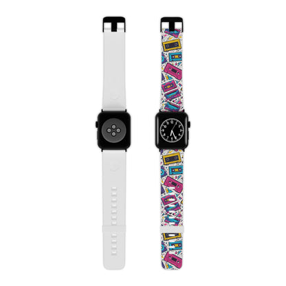 Retro Cassette Vibes Apple Watch Band