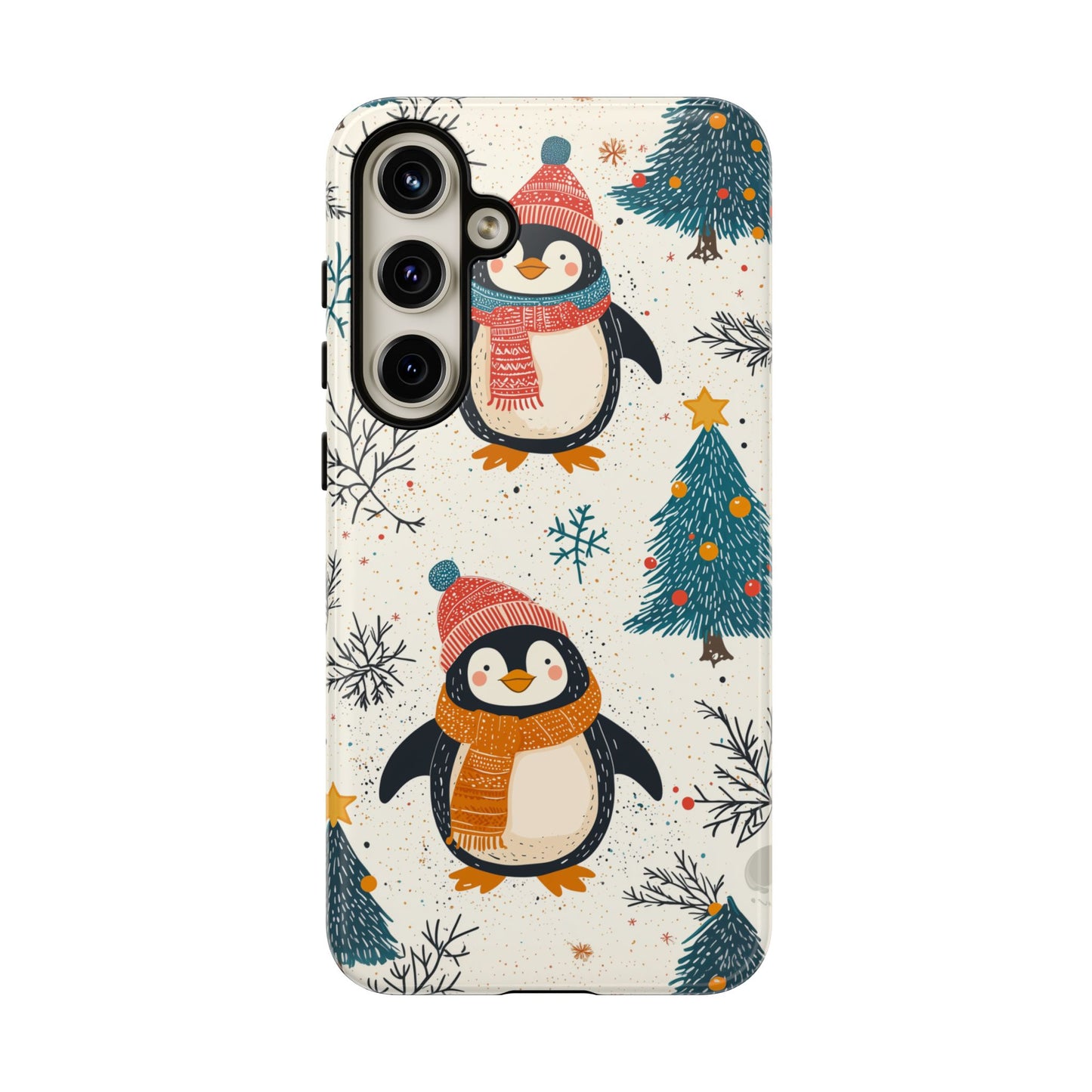 Penguin Wonderland – Snowy Christmas Cheer Samsung Galaxy Case