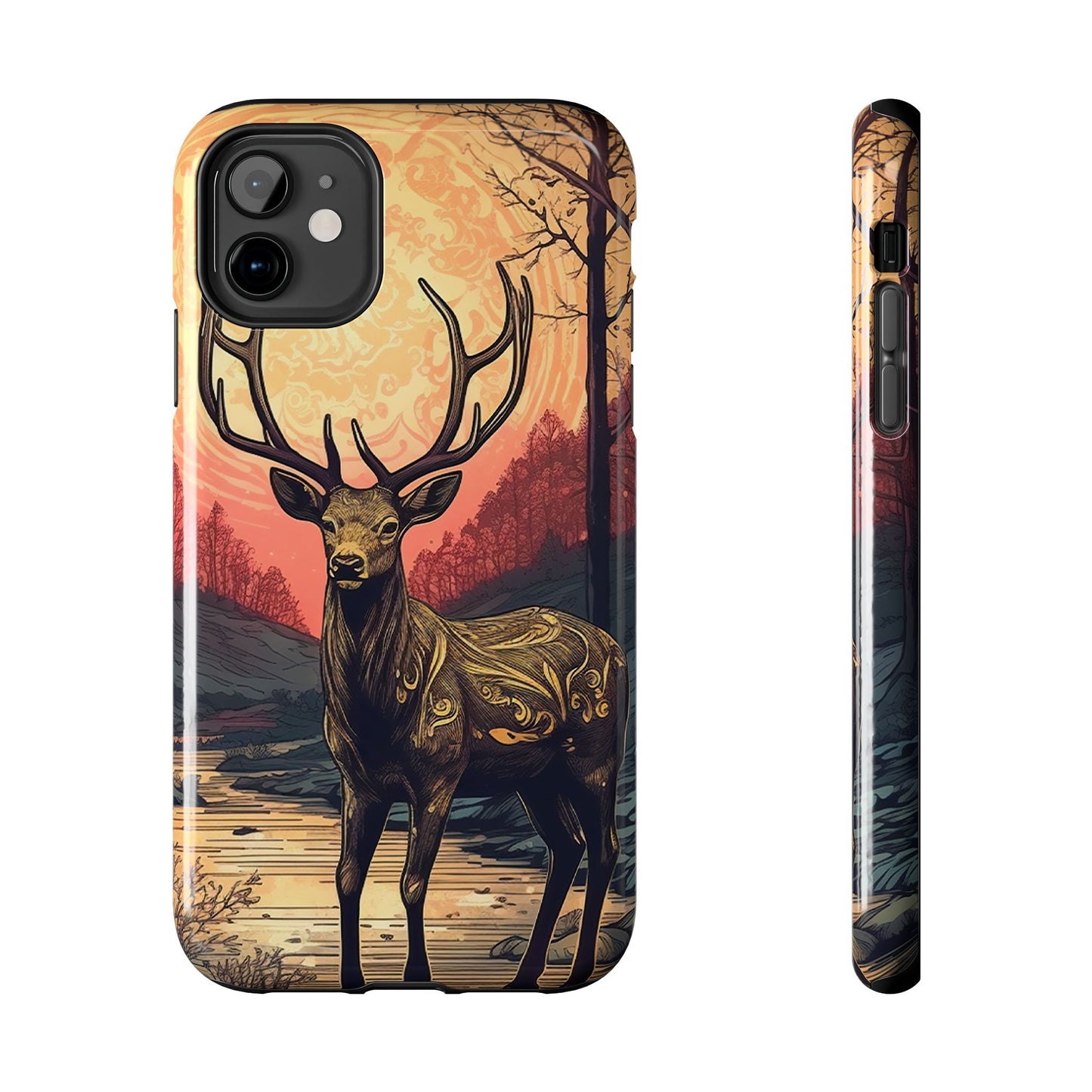 Celestial Stag – iPhone Case