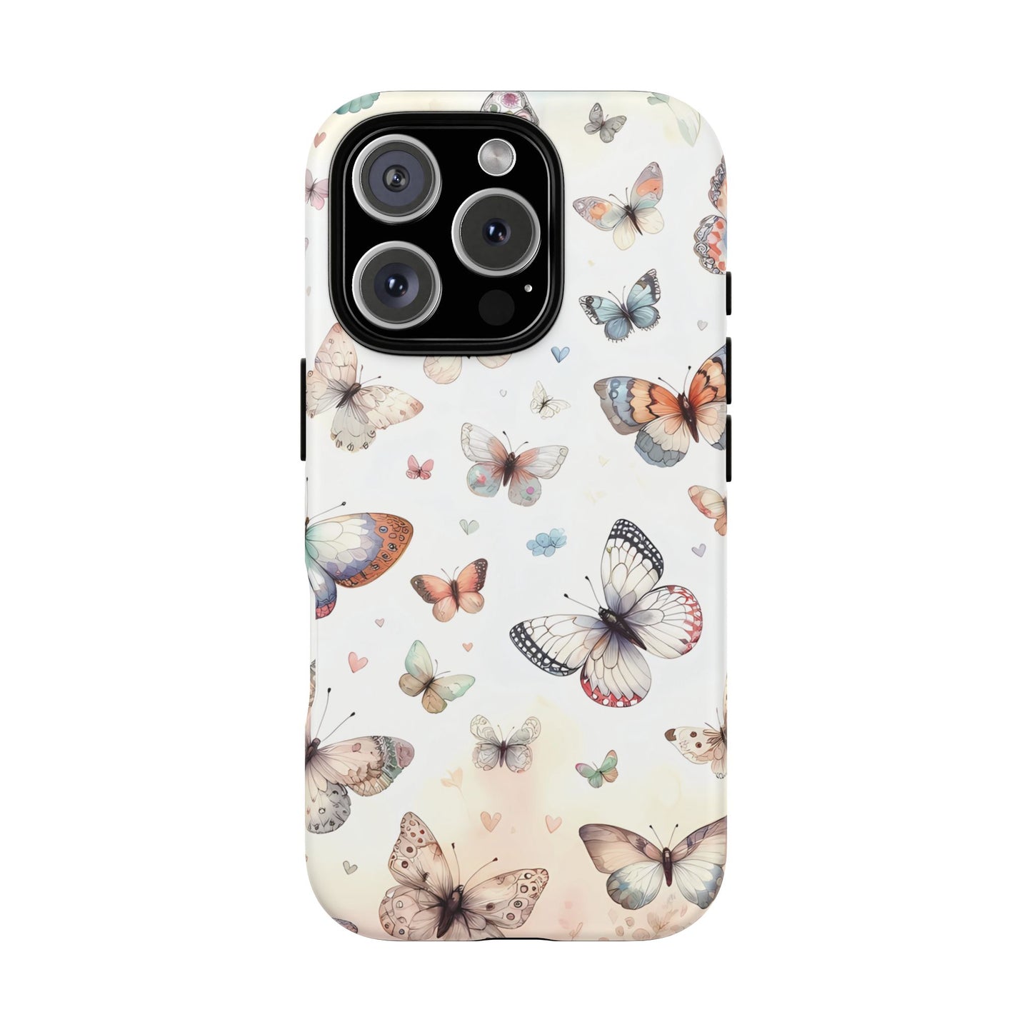 Watercolor Butterfly Phone Case for iPhone 15, 14, 13, 12, 11, Samsung Galaxy S23, S22, S21, S20, S10, & Google Phones. Cute Gift For Her! - BOGO Cases