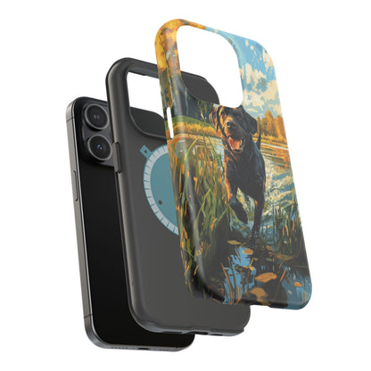 Golden Autumn Labrador - MagSafe iPhone Series Case