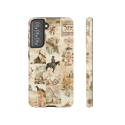 Western Collage Case | Vintage Country Aesthetic