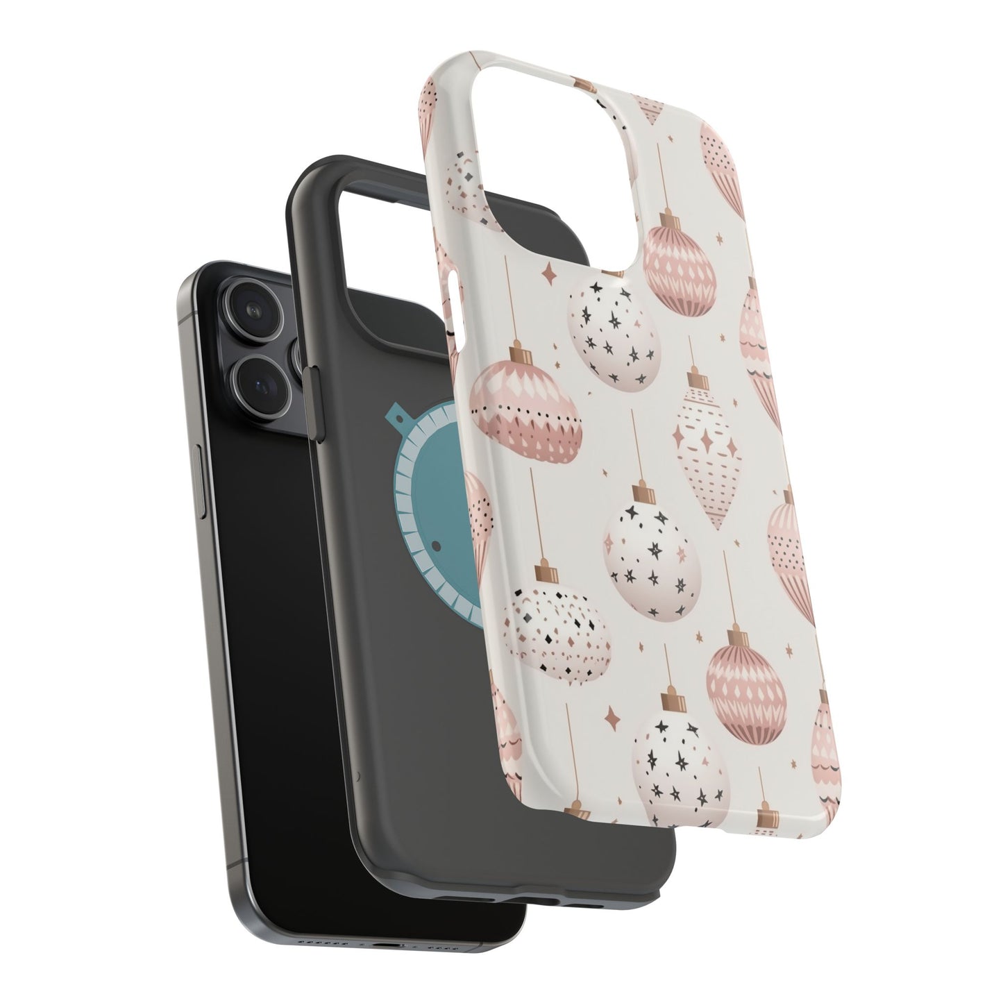 Blush Pink Holiday Ornaments - MagSafe iPhone Series Case