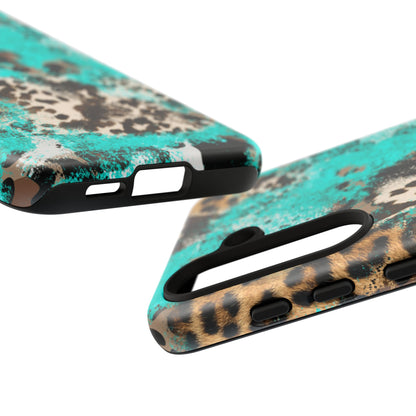 Aqua Splash Leopard - Samsung Galaxy Series Case