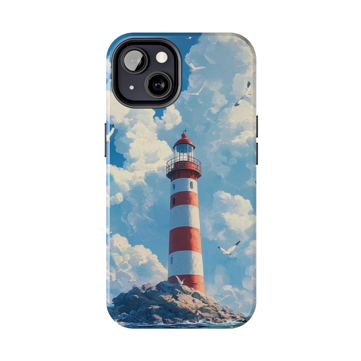 Samsung Galaxy Case - Majestic Lighthouse Scene Design