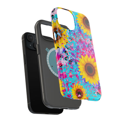 Bright Sunflower Pop Art - MagSafe iPhone Series Case