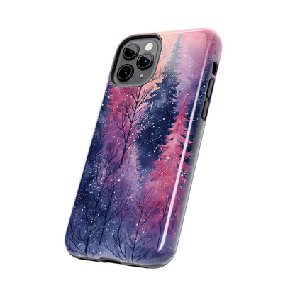 Sunset Snow Forest - iPhone Series Case