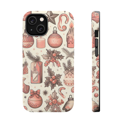 Pink Christmas Magic – MagSafe iPhone Case