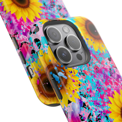 Bright Sunflower Pop Art - MagSafe iPhone Series Case