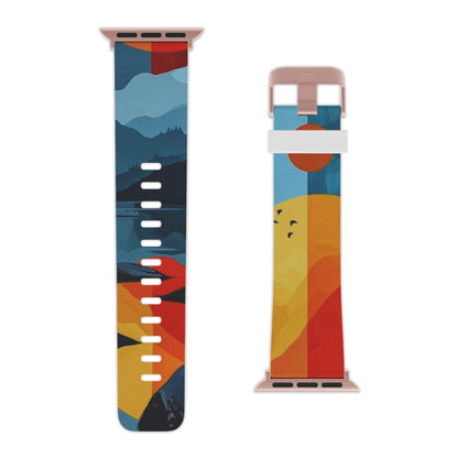 Abstract Autumn Landscape Apple Watch Band - BOGO Cases