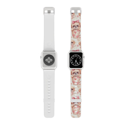 Adorable Puppy in Teacup Apple Watch Band - BOGO Cases