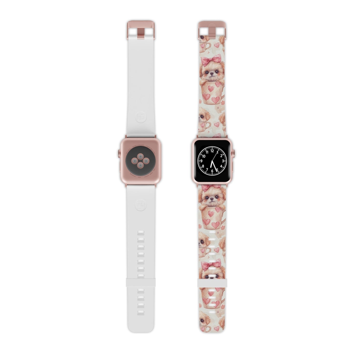 Adorable Puppy in Teacup Apple Watch Band - BOGO Cases