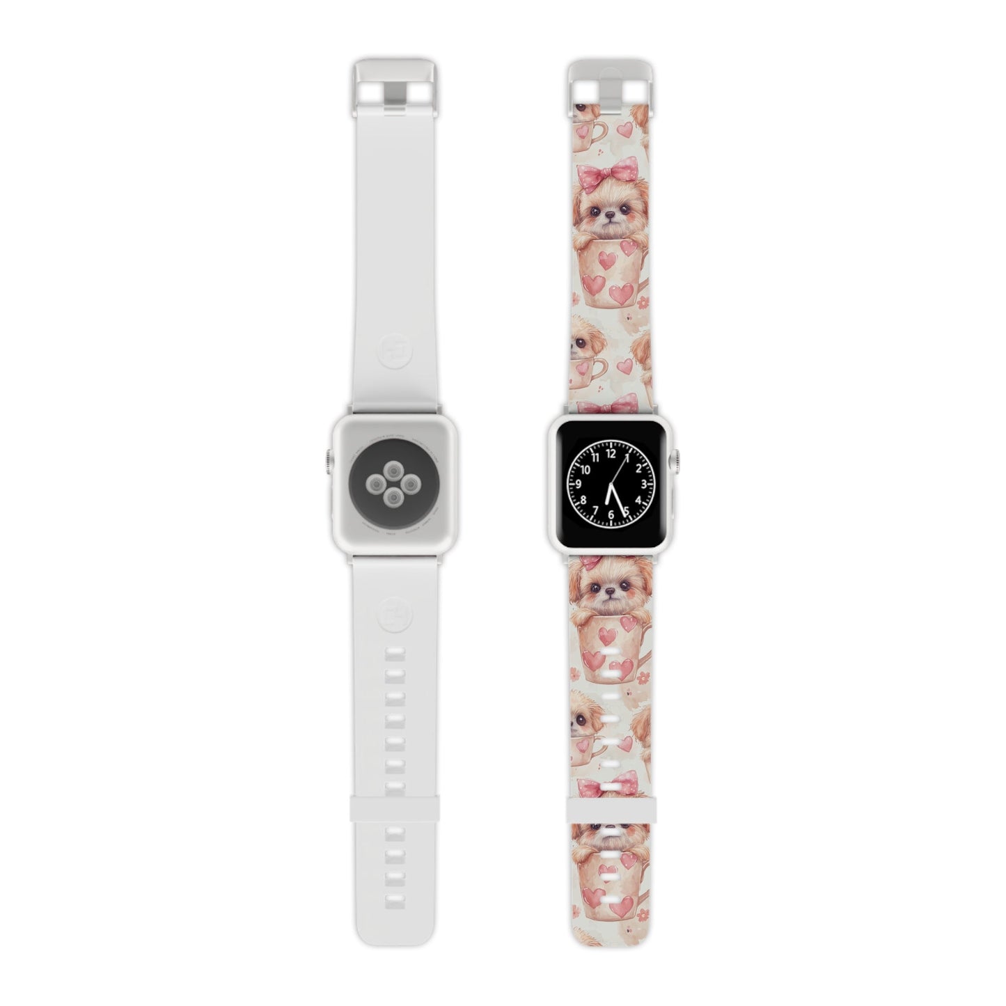 Adorable Puppy in Teacup Apple Watch Band - BOGO Cases