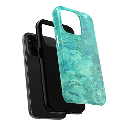 Aqua Blue Water iPhone Case – Relaxing Beach - Inspired Design - BOGO Cases
