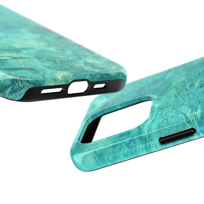 Aqua Blue Water iPhone Case – Relaxing Beach - Inspired Design - BOGO Cases