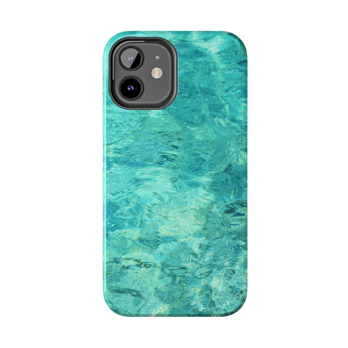 Aqua Blue Water iPhone Case – Relaxing Beach - Inspired Design - BOGO Cases