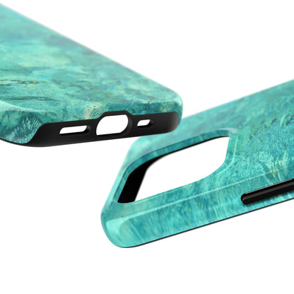 Aqua Blue Water iPhone Case – Relaxing Beach - Inspired Design - BOGO Cases