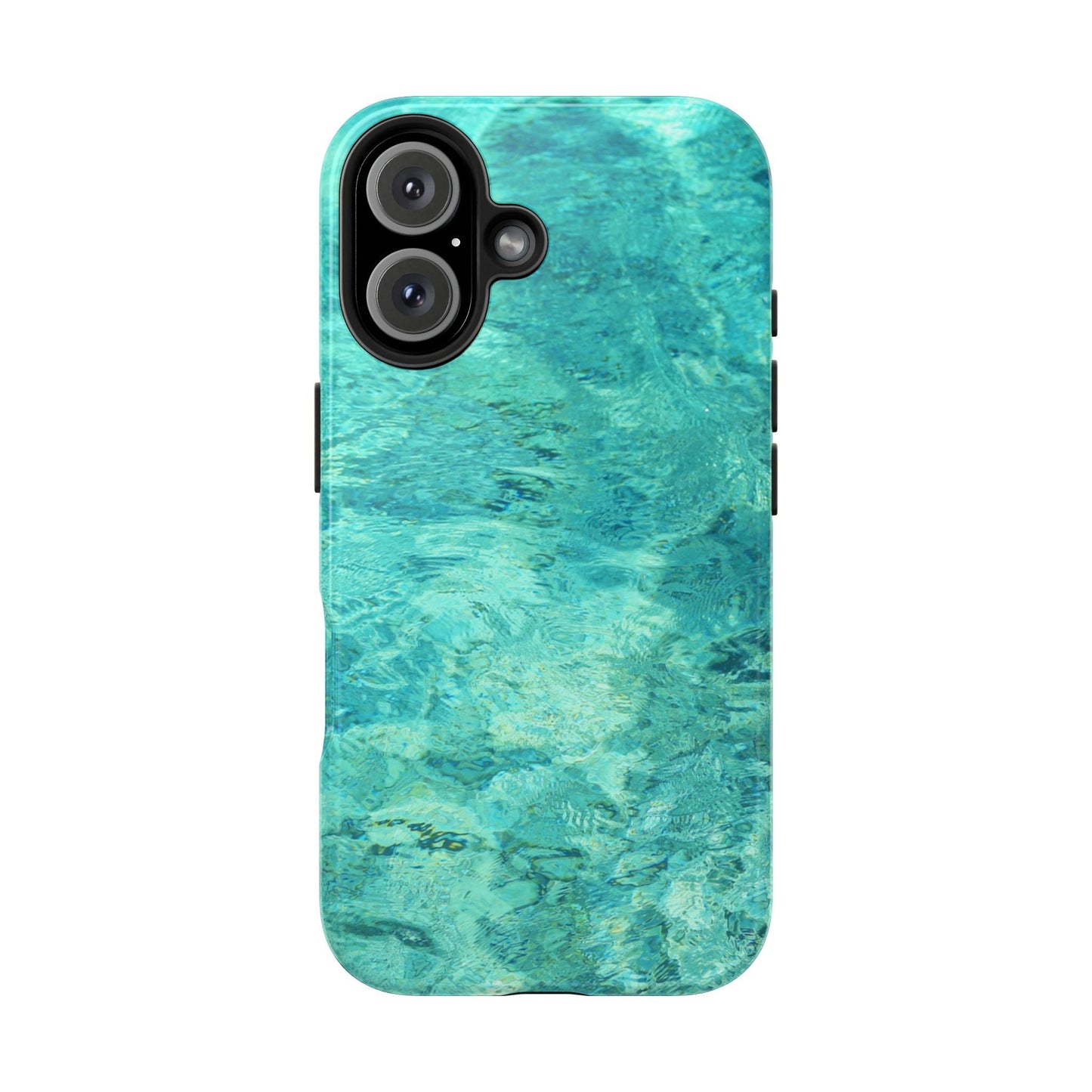 Aqua Blue Water iPhone Case – Relaxing Beach - Inspired Design - BOGO Cases