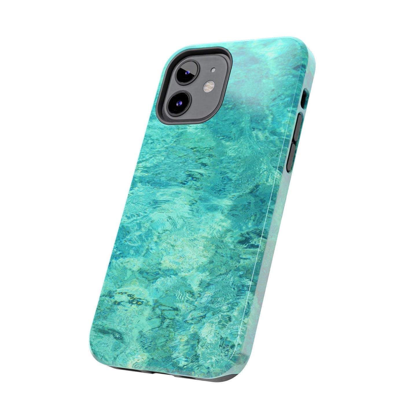 Aqua Blue Water iPhone Case – Relaxing Beach - Inspired Design - BOGO Cases