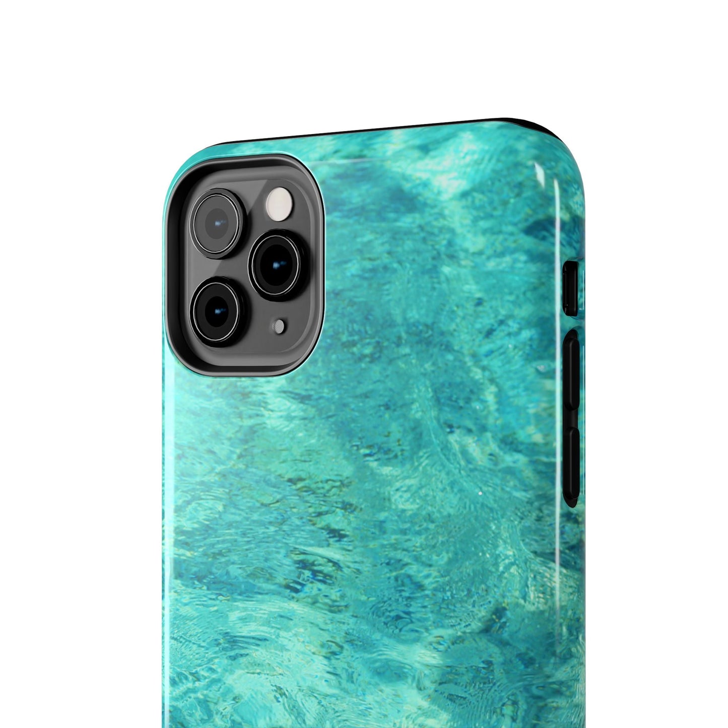 Aqua Blue Water iPhone Case – Relaxing Beach - Inspired Design - BOGO Cases
