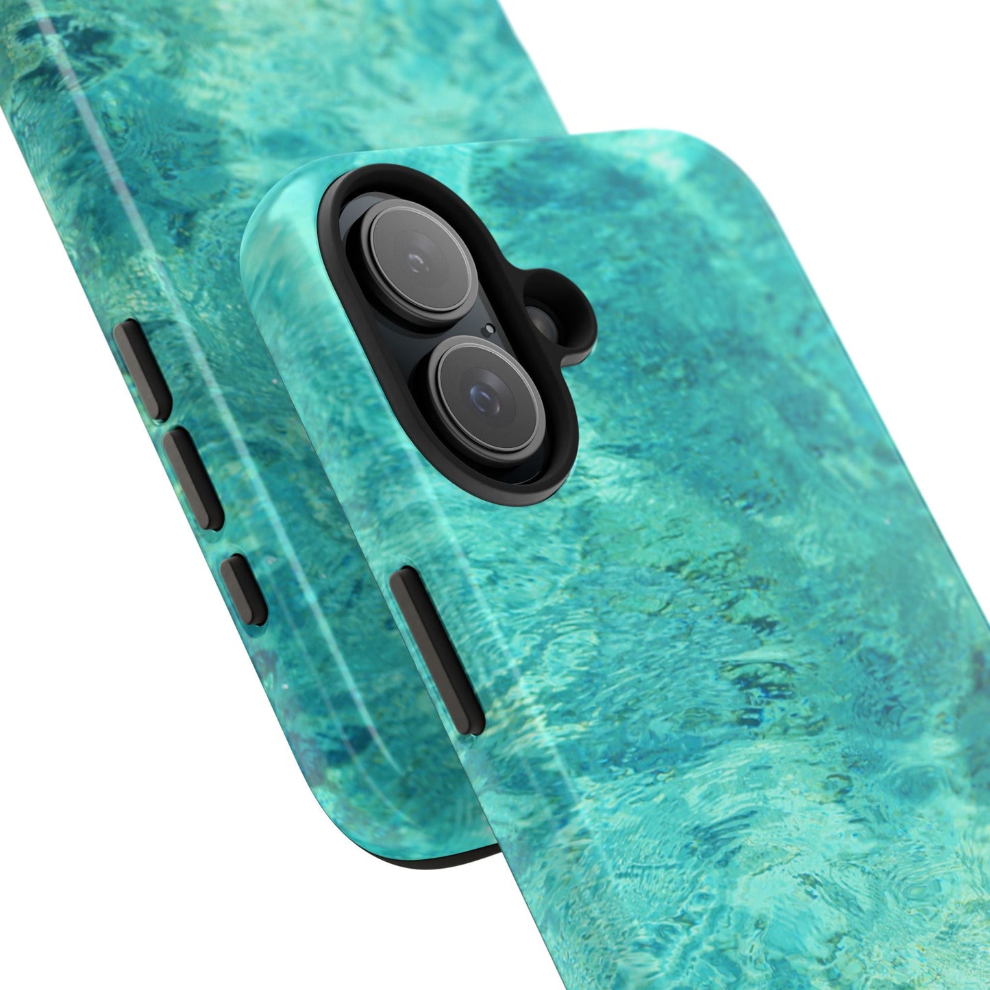 Aqua Blue Water iPhone Case – Relaxing Beach - Inspired Design - BOGO Cases