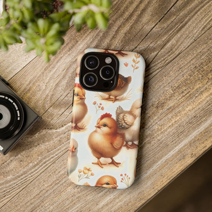 Baby Chick Phone Case - Chick - a - Boo Baby Chickens Phone Case for iPhone 15, 14, 13, 12, 11, Google, & Samsung Galaxy S23 S22 S21 S20 Series. - BOGO Cases